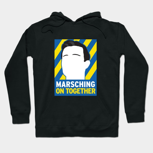 Marsching On Together icon Hoodie by Pete's Place - where the magic happens!